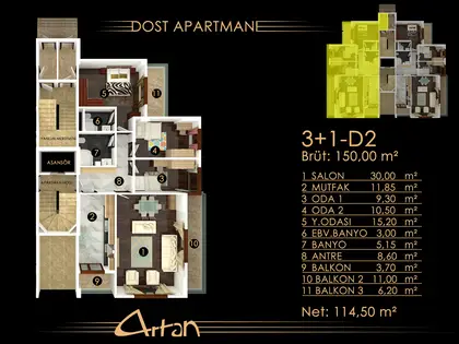 Dost Apartmanı — fotoğraf 10