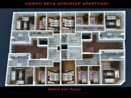 Hüsnübey & Afrasyap Apartmanı — fotoğraf 4