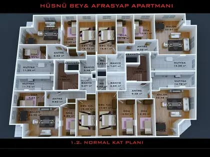 Hüsnübey & Afrasyap Apartmanı — fotoğraf 6