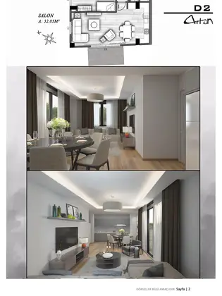 Yılmaz Taşkent Apartmanı kat planı — fotoğraf 1