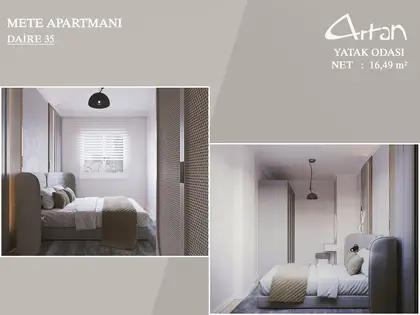 Mete Apartmanı kat planı — fotoğraf 1