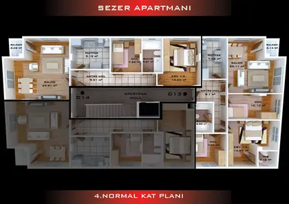 Sezer Sitesi A Blok B Blok — fotoğraf 7