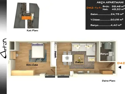 Akça Apartmanı — fotoğraf 5