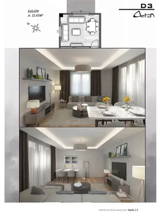 Yılmaz Taşkent Apartmanı kat planı — fotoğraf 2
