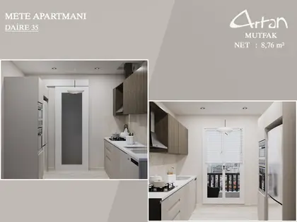 Mete Apartmanı kat planı — fotoğraf 2